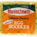 Manischewitz Medium Egg Noodles 250 g (Pack of 6)