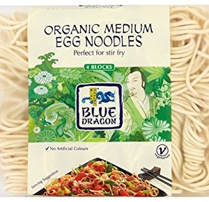 Blue Dragon Organic Egg Noodles (Pack of 12)