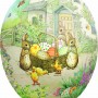 David Westnedge Beatrix Potter Cardboard Easter Eggs 12 cm (Pack of 4)