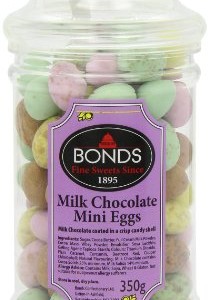 Bonds Milk Chocolate Mini Eggs Jars 225 g (Pack of 6)