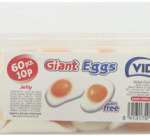 Vidal Giant Fried Eggs (Pack of 2, Total 120 Pieces)