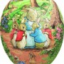 David Westnedge Beatrix Potter Cardboard Easter Eggs 15 cm (pack of 3)