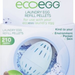 Ecoegg Laundry Egg Refill Pellets (210 Washes) – Soft Cotton